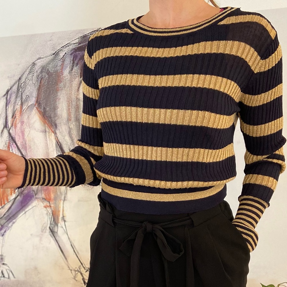 ZARA Knit Crop Sweater size medium